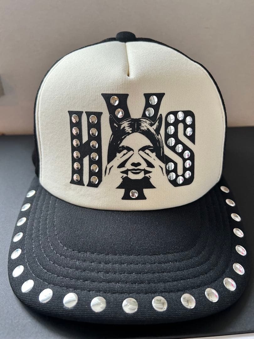 帽子 See No Evil Studded Mesh Cap